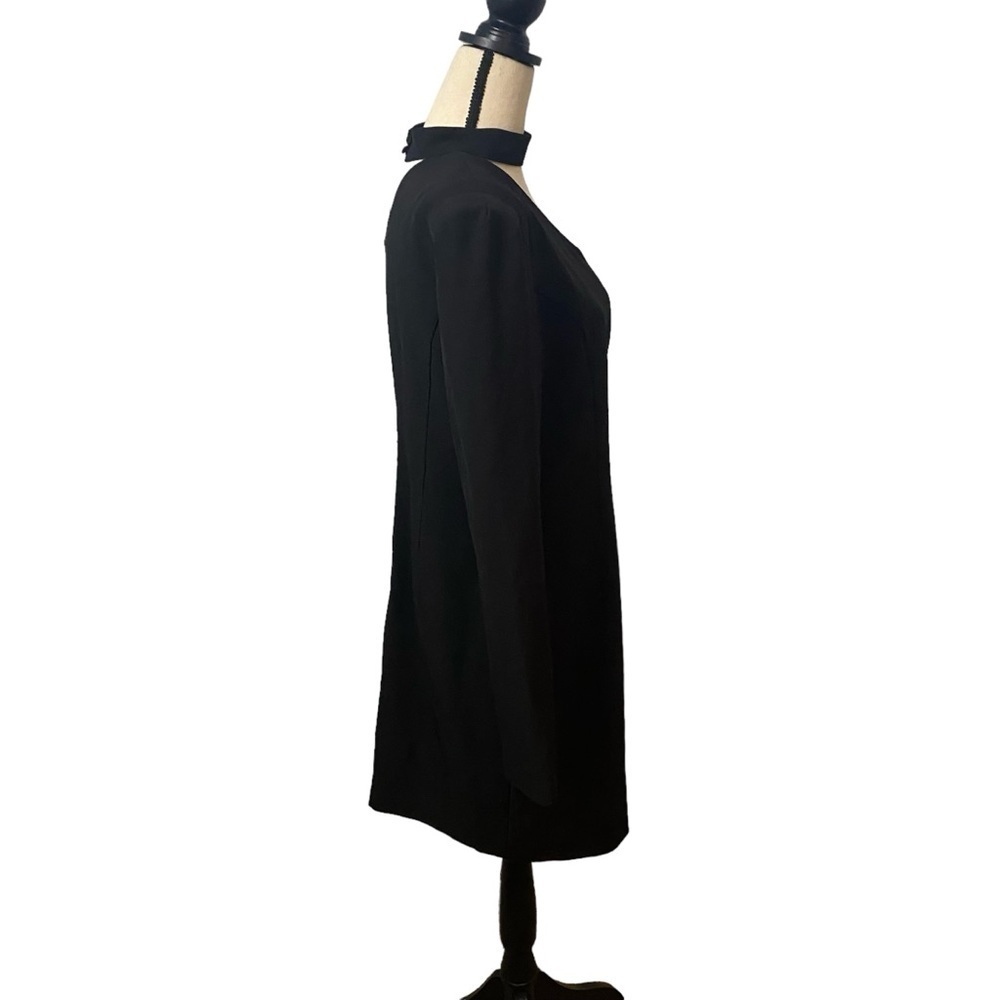 Bardot NWT Black One-Shoulder Asymmetrical Dress in Sz 10 - Picture 5 of 14